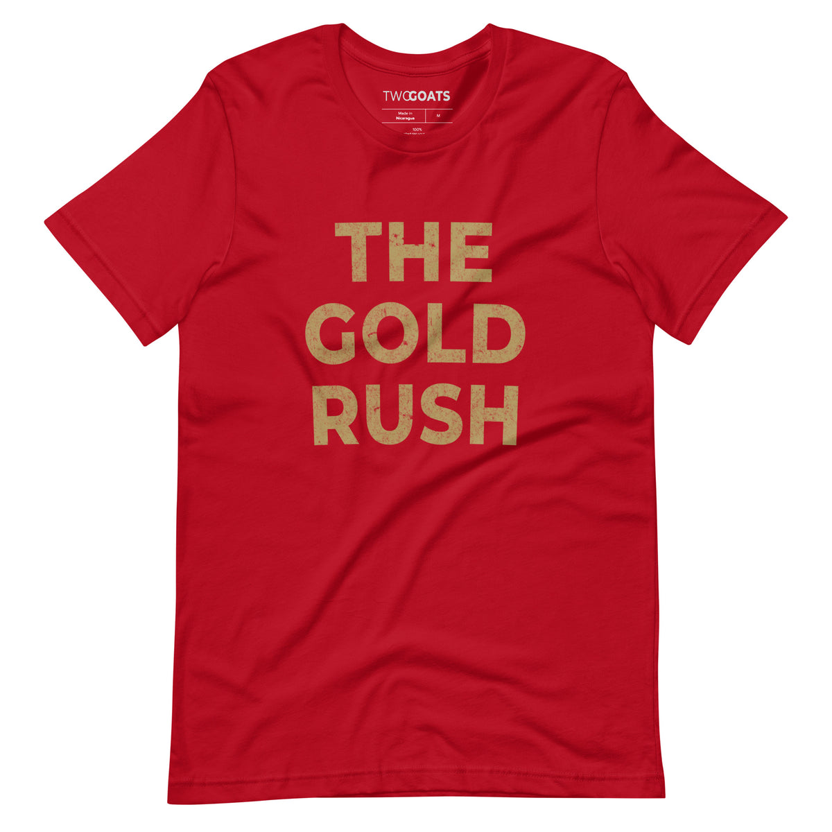 San Francisco 49ers - The Gold Rush T-shirt – Two Goats