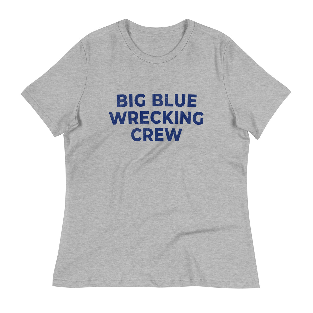 Vintage NY Giants T-shirt Big Blue Wrecking Crew New York – For