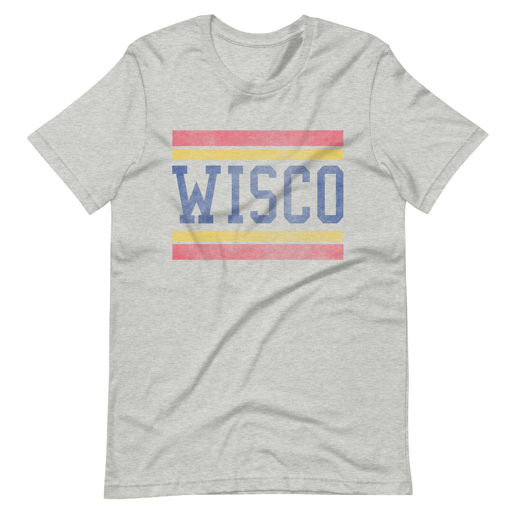 Wisconsin State Colors - T-Shirt