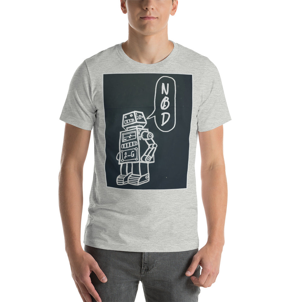 Graffiti No Big Deal Robot - T-Shirt