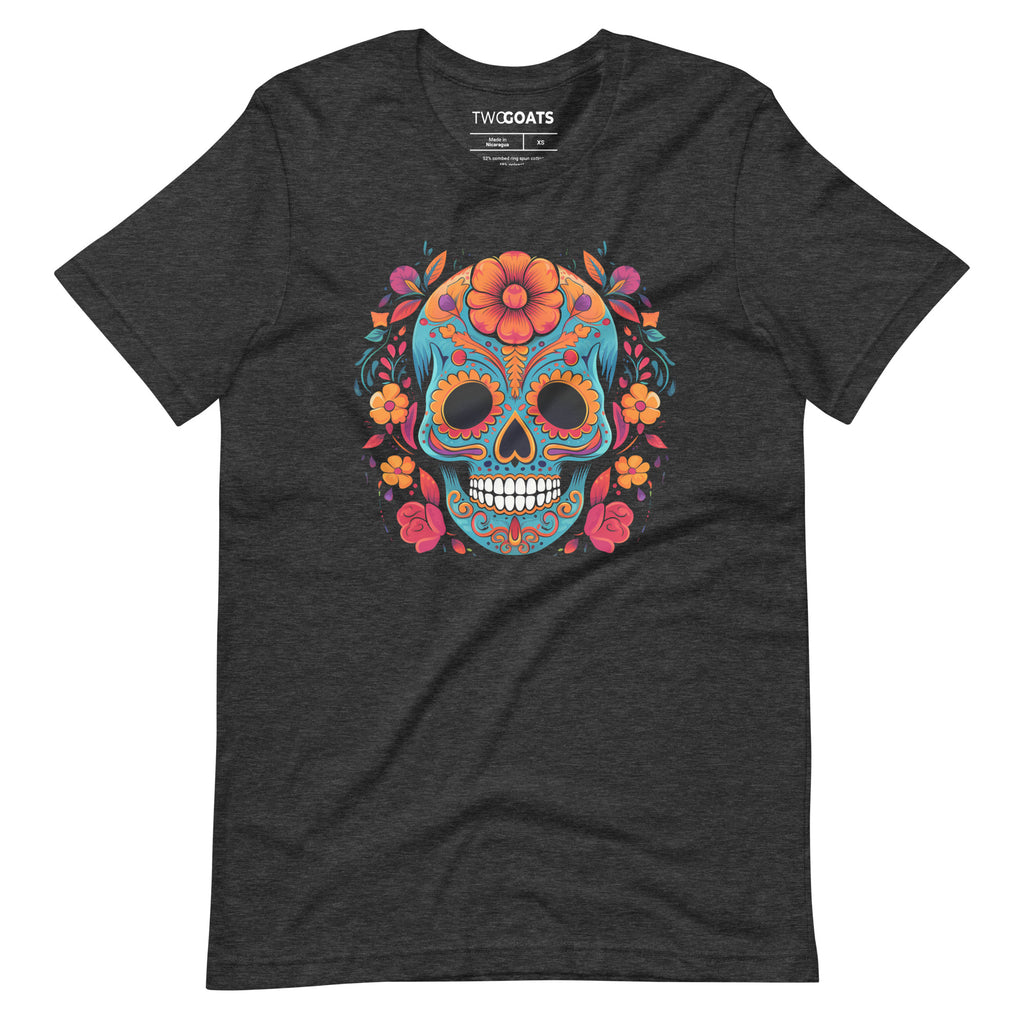 Day of The Dead Skull - T-Shirt