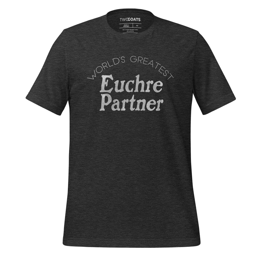 Worlds Greatest Euchre Partner - T-Shirt