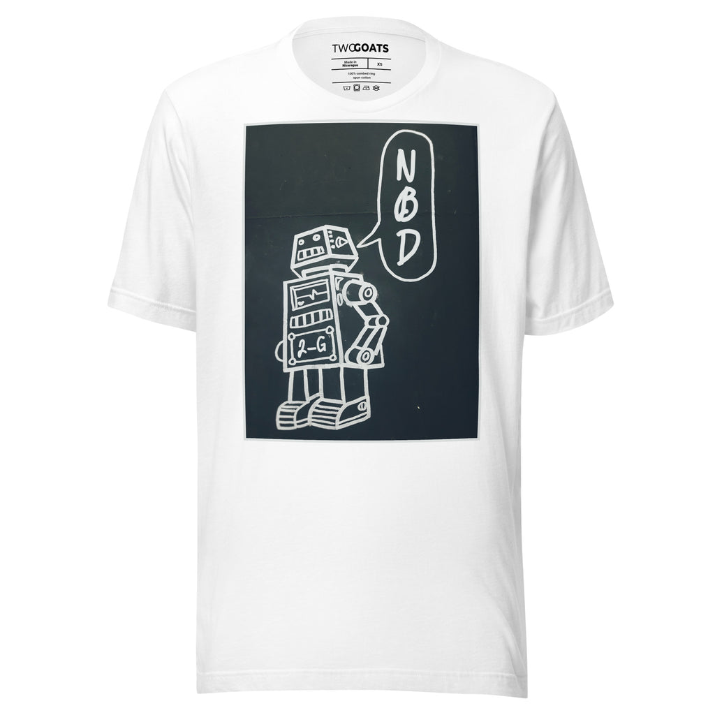 Graffiti No Big Deal Robot - T-Shirt