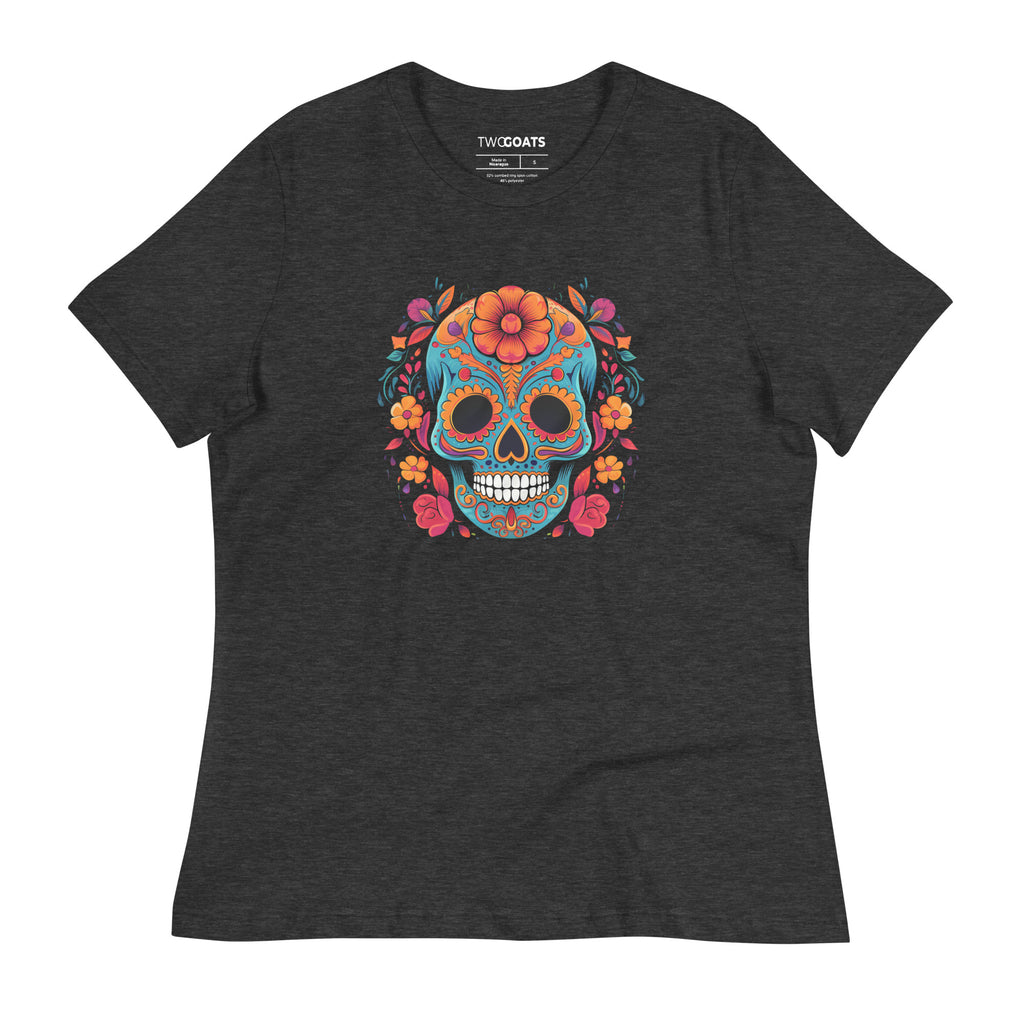 Women's Day of The Dead Skull - T-Shirt