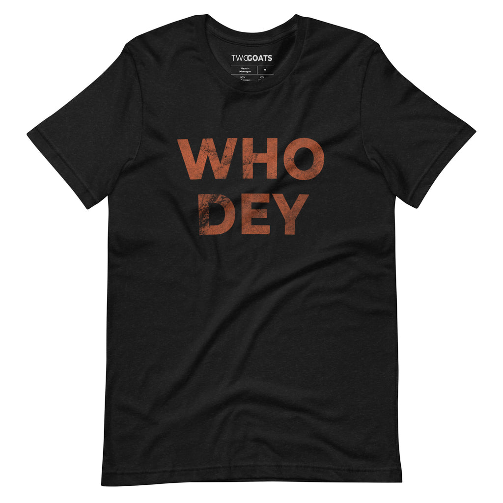 Cincinnati Bengals - Who Dey T-Shirt – Two Goats