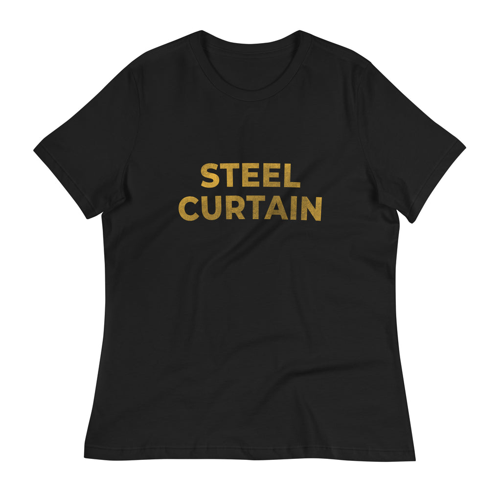 Women's Pittsburgh Steelers - Steel Curtain T-Shirt