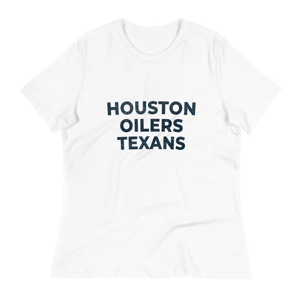 Women's Houston Texans - Houston Oilers Texans T-Shirt